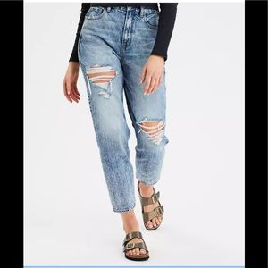 American eagle curvy mom jean size 00R